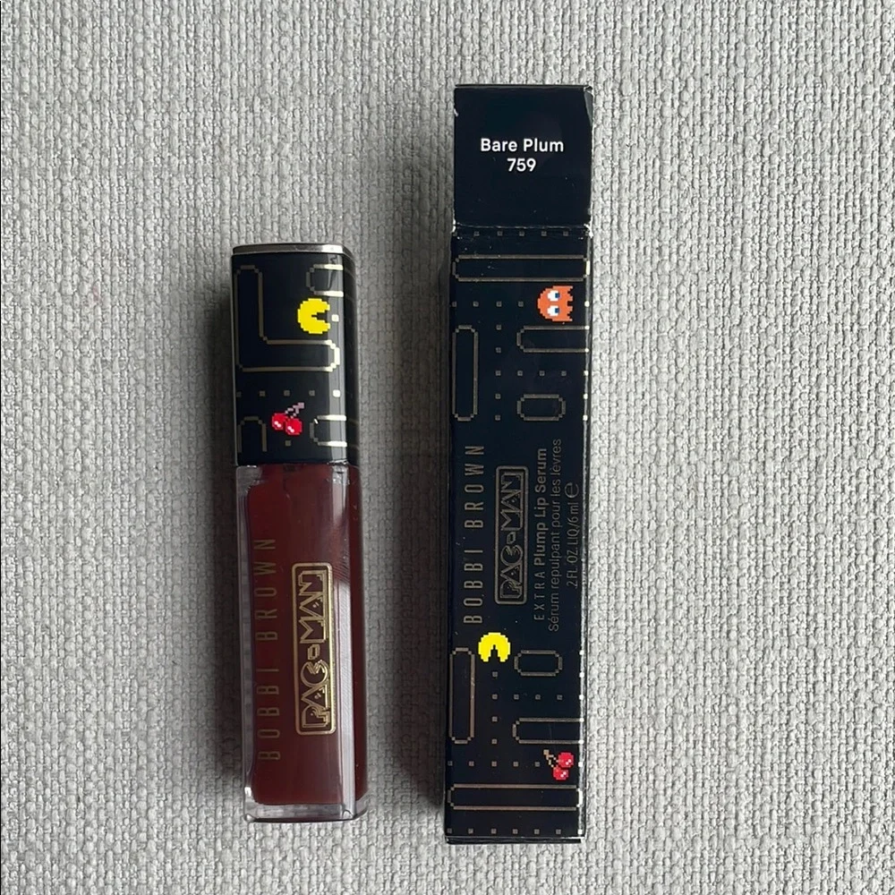 Bobbi Brown Pac-Man collection extra plump Lip serum in Bare Plum 759